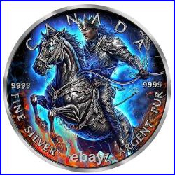 1 oz Silver Coin 2023 Canada $5 Four Horsemen of the Apocalypse White Horse