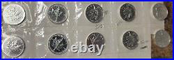 (10) Pack Of 1993 (5) Dollar Canada Silver Maple 1oz Coins