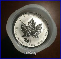 10 x 2016 Grizzly Privy Mark Maple Leaf 1 oz. 9999 Silver Canada coins