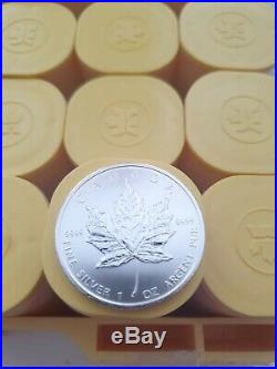 100 Oz Ounces Canada Silver maple bullion Coins 1oz Year 2011