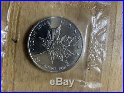 10x 2004 1oz SILVER 5 DOLLARS COIN FROM CANADA, MAPLE LEAF. B Unc, see pics