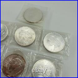 10x 2014 1 oz Maple Leaf Silver Bullion Coin Lot Canada Canadian 99 Fine Pure