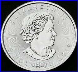 10x 2019 1 oz Canadian Silver Maple Silver Bullion Coins IN SLEEVES