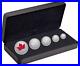 15 Dollar Maple Leaf 5-Coin Fractional Set Canada Silver 2025