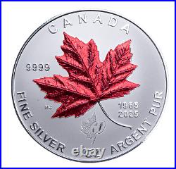 15 Dollar Maple Leaf 5-Coin Fractional Set Canada Silver 2025