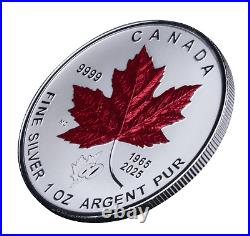 15 Dollar Maple Leaf 5-Coin Fractional Set Canada Silver 2025