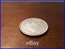 1947 Canada Silver Dollar Coin Rare Maple Leaf LK