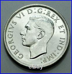 1947 Canada Silver Maple Leaf-double HP $1 Dollar George VI Ultra Rare Key Date