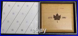 1989 Canada $5 Proof. 9999 1 oz Silver Maple Leaf Coin In OGP With COA