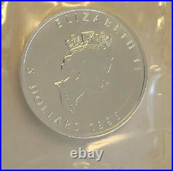 1996 Canada Silver Maple Original Uncut Sheet (10 Coins)