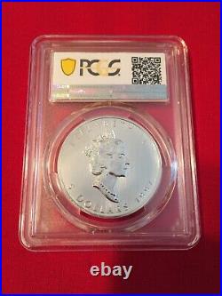 1997 1 Oz. Silver Maple Leaf $5 PCGS MS 68 Lowest Mintage Key Date Very Low Pop