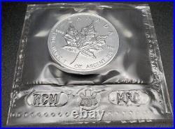 1997 Canada $5 Silver Maple Leaf Sealed In OGP Plastic