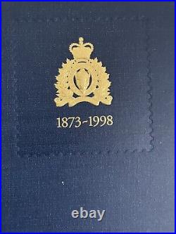 1998 ROYAL CANADIAN MOUNTED POLICE GIFT SET with PRIVY SILVER MAPLE LEAF & STAMPS