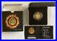 1oz Maple Leaf 2015 Burning 999 Silver Black Ruthenium and 24 Carat Gold with Co
