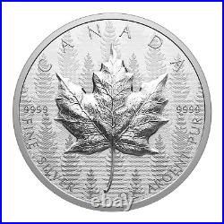 20$ Dollar Ultra High Relief Maple Leaf Canada 1 OZ Silver Reverse Proof 2024