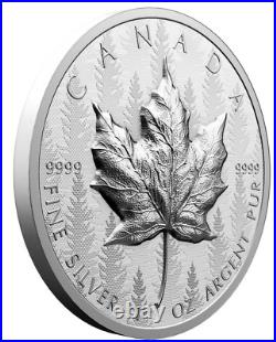 20$ Dollar Ultra High Relief Maple Leaf Canada 1 OZ Silver Reverse Proof 2024