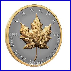 20 $ Dollar Ultra High Relief Maple Leaf Canada 1 oz Silver Reverse Proof 2023