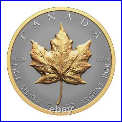 20 $ Dollar Ultra High Relief Maple Leaf Canada 1 oz Silver Reverse Proof 2023