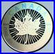 2003 CANADA UK Elizabeth II MAPLE with HOLOGRAM Silver $4 Coin Specimen i113259