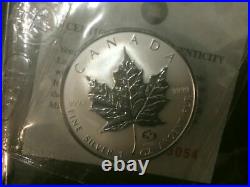 2004 Canada $5 1oz Pisces Privy Mark Silver Maple Leaf coin Zodiac series