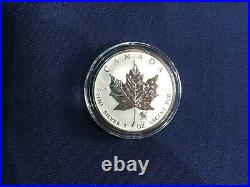 2004 Canada Silver Maple Leaf Zodiac with Leo Privy Mark Reverse Proof