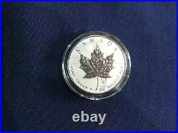 2004 Canada Silver Maple Leaf Zodiac with Scorpio Privy Mark Reverse Proof