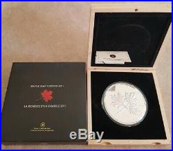 2011 Canada Maple Forever 1 Kilo Silver coin. Original box and COA #2