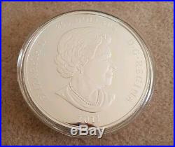 2011 Canada Maple Forever 1 Kilo Silver coin. Original box and COA #2