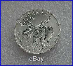 2012 Canada Moose Maple Leaf 9999 Silver 25 Coins Tube Bu Gem