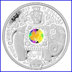 2013 Canada 1 oz Silver $15 Maple of Peace (Hologram)