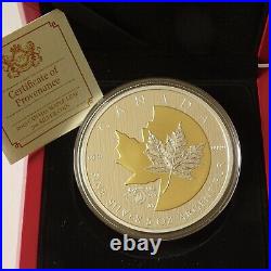 2013 Canada 50 Dollar 5oz. 999 Silver Anniversary of The Maple Leaf