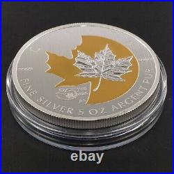 2013 Canadian $50 Dollar 25th Anniversary of the Silver Maple Leaf Coin 5oz 9999