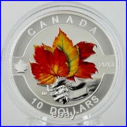 2013 The Maple Leaf 1/2 Oz. 9999 Silver Coin Royal Canadian Mint $88.88