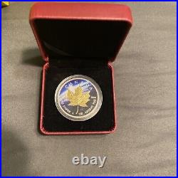 2014 Canada 1 oz Silver Maple Leaf Coin Space (RARE)