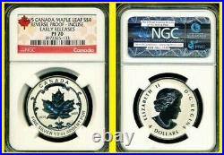 2015 CANADA Silver Maple complete 5 COINS SET NGC PF 70 UC Early Releases