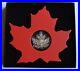 2015 Canada $20 Cut Out Silver Maple Leaf Coin