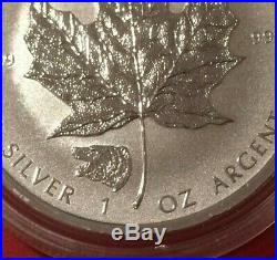 2016-2018 Wolf Grizzly Cougar Moose Bison Antelope Maple Leaf 1 oz Silver Canada