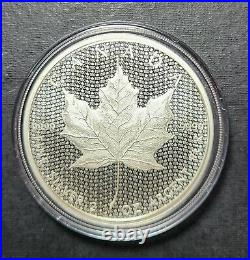 2017 Canada 150th Anniversary $10 Maple Leaf 2 oz. 9999 Silver Proof Coin OGP