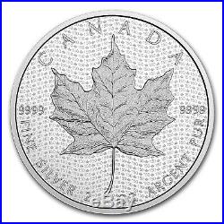 2017 Canada 2 oz Silver $10 Canada's 150 Iconic Maple Leaf Proof SKU#105278