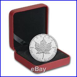 2017 Canada 2 oz Silver $10 Canada's 150 Iconic Maple Leaf Proof SKU#105278