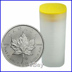 2017 Canada $5 1 oz Silver Maple Leaf Roll of 25 Coins SKU44169