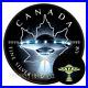 2017 UFO Glow in the Dark 1 oz pure silver Maple Leaf coin