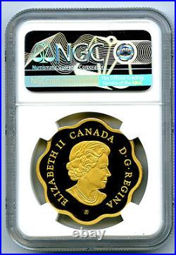 2018 $20 Canada Gold Gilt Silver Ngc Pf70 Masters Club Iconic Maple Leaves Fr