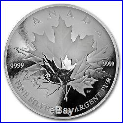 2018 Canada 1 kilo Silver $250 Maple Leaf Forever SKU#169582