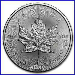 2018 Canada 1 oz Silver Maple Leaf BU (Lot of 100) SKU #171684