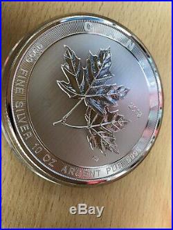 2018 Canada 10 Oz Silver Maple Leaf Coin. Magnificent