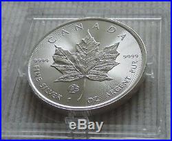 2018 Canada $5 Privy Mark f15 Maple Leaf 1 oz silver coin Fabulous capsule