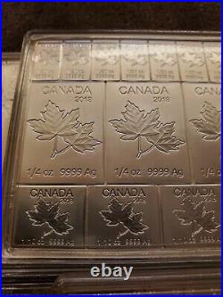 2018 Canada Mapleflex 2 oz Silver Maple Leaf Coin Bar. 9999 fine RCM