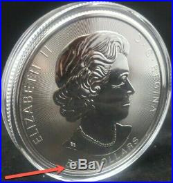 2018 Canadian $50 Coin Magnificent Maple Leaf Large 10 oz. 9999 Silver BU