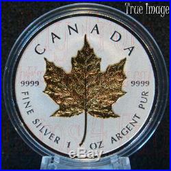 2019 40th Anniversary of Gold Maple Leaf GML $50 and $20 Pure Silver Proof Coins